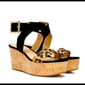 Veronica Beard Hurley Cross Ankle Strap Sandals